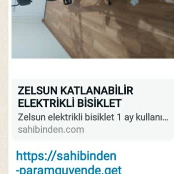 Sahibinden Elektrikli Bisiklet Satışında Yaşanan Sorun