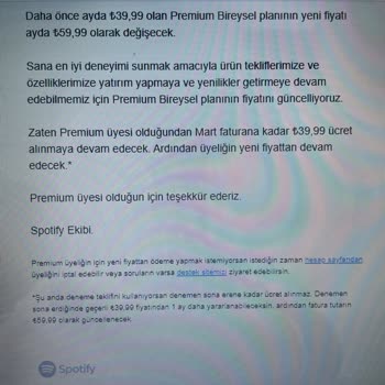 Spotify Üyelik Sonlandırmasına Rağmen Para Çekiyor