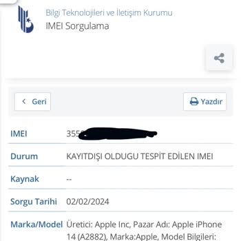 iPhone 14 Ahize Üzerinde Boşluk Var