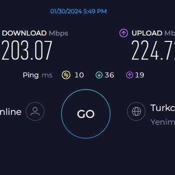 Turkcell Superonline 250Mbps Upload/Download Kullanıcı Sorunu 300TL