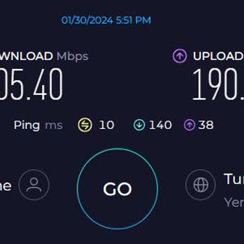 Turkcell Superonline 250Mbps Upload/Download Kullanıcı Sorunu 300TL