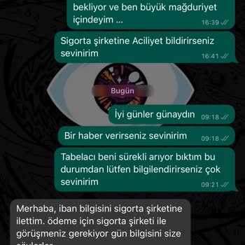 Türkiye Sigorta Ödeme Yapmıyor Ve Bilgi Vermiyor