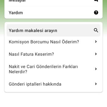 Bana Bir Kurye Uygulaması