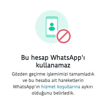 WhatsApp Hesabım Yasaklandı