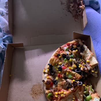 Tıkla Gelsin Katlanmış Pizza Hayal Kırıklığı Ve İletişim Sorunu