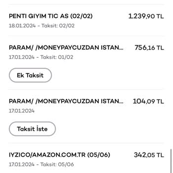 Akbank Axess K. Kartı İadenin Taksit Olarak Ödetilmesi