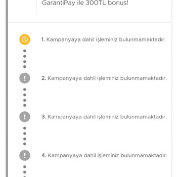 Garanti BBVA Garanti Mobil Flaş Kampanyası Hatası