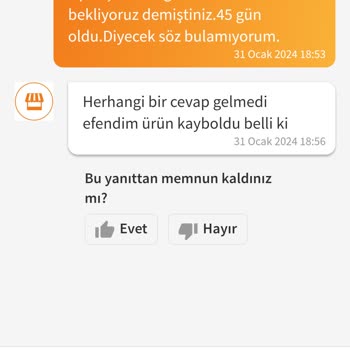 Horoz Lojistikte Kaybolan Ürünümden 1 Aydır Ses Yok!