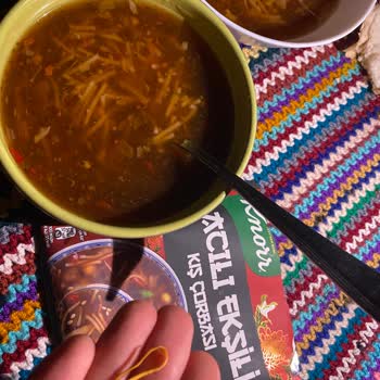 Knorr Çorbadan Lastik Çıktı