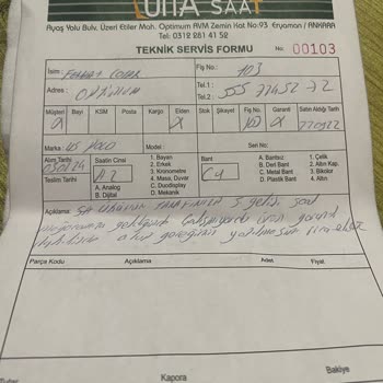 Saat & Saat Ayıplı Ürün Satışı