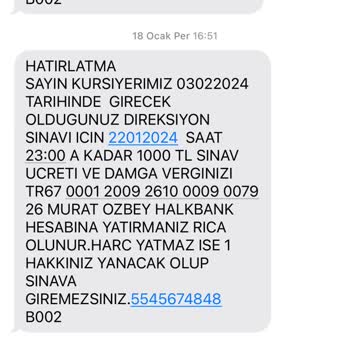 Milli Eğitim Bakanlığı (MEB) Bodrum'da Sürücü Kursu Eğitim Süreciyle İlgili Şikayet