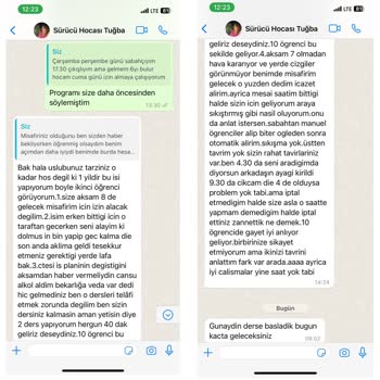 Milli Eğitim Bakanlığı (MEB) Bodrum'da Sürücü Kursu Eğitim Süreciyle İlgili Şikayet