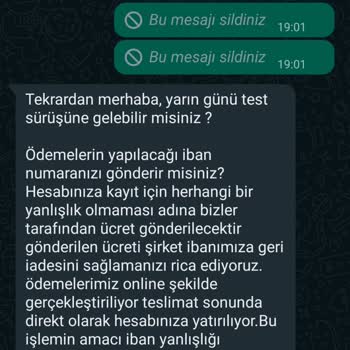 Bayer Araç Kiralama İş İlanı