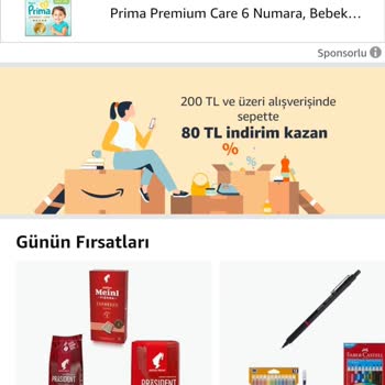 Amazon Ana Sayfada Gösterilen Promosyonu Kullandırmıyor