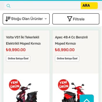 A101 Volta Benzinli 49.4cc Motor