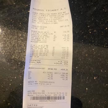 Migros Ürünlerde Fiyat Değişikliği