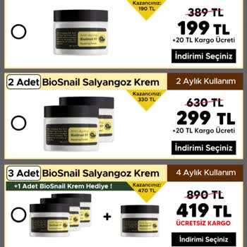 Biosnail97.com Salyangoz Kremi Yanlış Bilgi Ve Tutarsız Fiyat