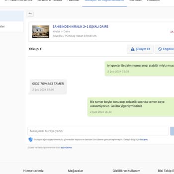 Sahibinden Kiralık İlan Mağduriyeti