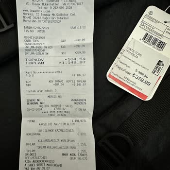 LCW Mağazasında Etiket İle Fiş Arasındaki Fark