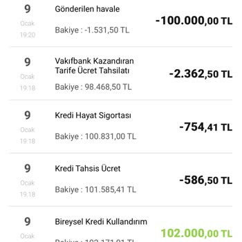VakıfBank Kazandıran Tarife Ücret İadesi