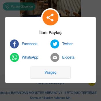 Sahibinden Güvenli Ödeme İle Alışveriş Yaptık Bir Turlu Siparişim Onaylanmadı