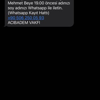 Acıbadem Vakfı (Burs Başvurusu) Acıbadem Burs Başvurusu