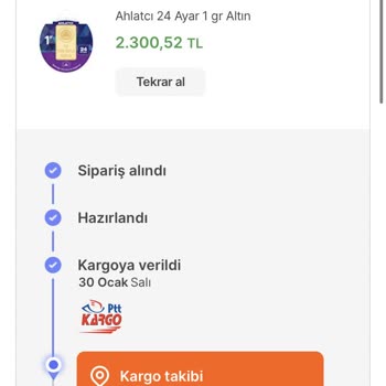 Ahlatcı Kuyumculuk Sipariş Teslimat Sorunları