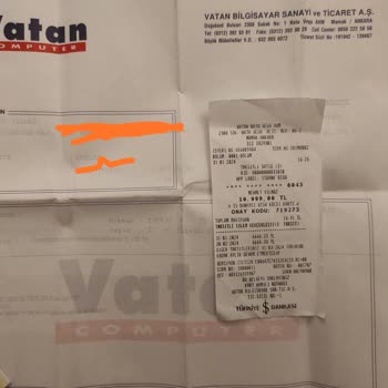 Vatan Bilgisayar Müşteri Arıza Çıkarıyor