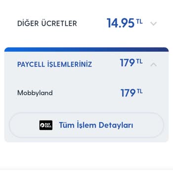 Paycell Mobbyland Usulsüz Ücret Alınması Hakkında