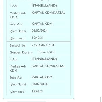 PTT Kargo Teslim Edilmeyen Kargo!