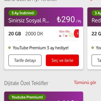 Vodafone Deki Tutarsızlık!3kattan Fazla Fahiş Fatura Artışı Neye Göre?