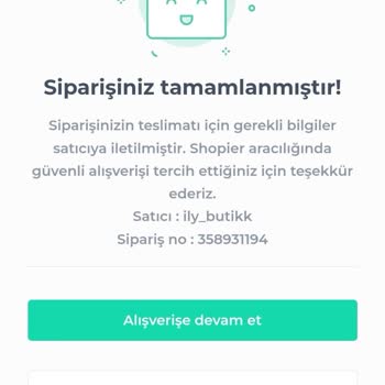 İly_butikk Shopier'dan Satın Alınan Kursun İadesi İle İlgili Şikayet