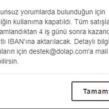 Trendyol Dolap Hesabımı Haksız Yere Kapattı Param İçeride Kaldı