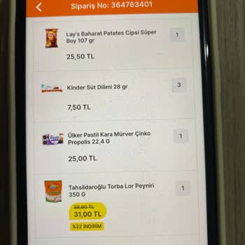 Migros Eksik Ürün Teslim Edilmemesi Hk