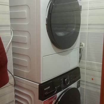 Arçelik Çamaşır Mak Üzerine Kurutma Kurulması