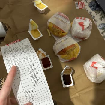 Burger King Sipariş Düzgün Gelmedi