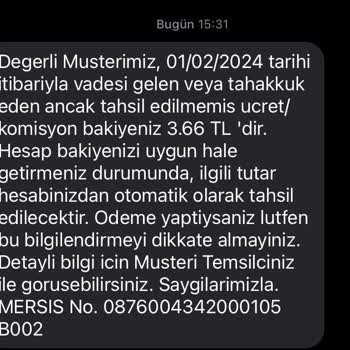 TEB MKK Ücreti Hakkında