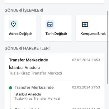 Trendyol Express Kargom Şehir Şehir Geziyor