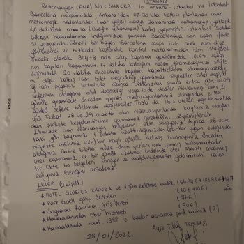 Pegasus Yasadığımız Maddi Kayıp'ın Giderilmesini İstiyoruz.