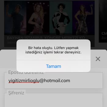 Passolig Hata Veriyor Giriş Yapılamıyor