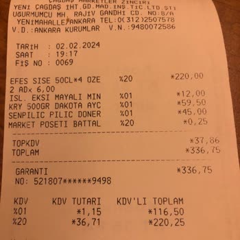 Şenpiliç Bozuk Tavuk Döner