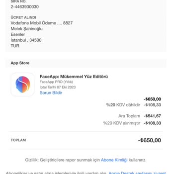 Apple Paramı İade Etmedi