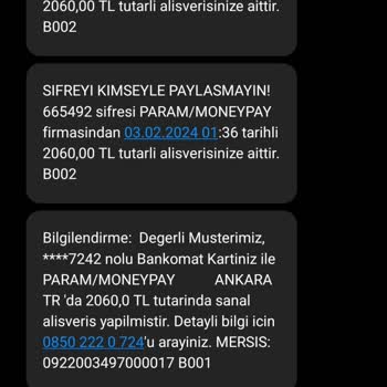 PttAVM Hesaptan Yanlış Miktar Çekildi!