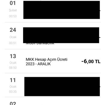VakıfBank Yatırım Ve Saklama Ücreti MKK Ücreti Para Kesintileri