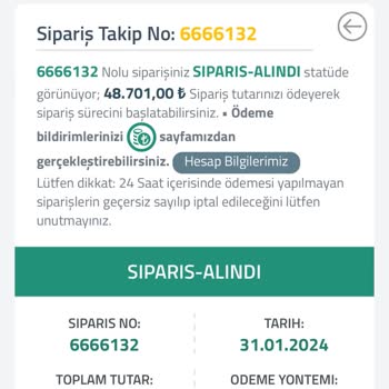Arcelikavm.com Teslim Edilmeyen Ürün