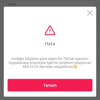 TikTak Kirala Telefon Numarası Değişikliği