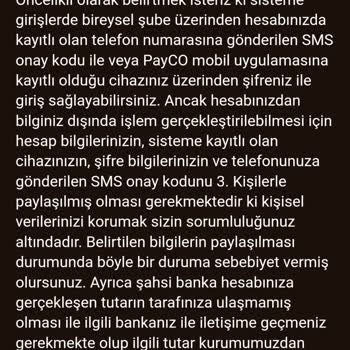 PayCO Bakiyemi Sıfırlayıp. Parama El Koydular! Hesabıma Bloke Koydular.