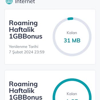 Türk Telekom Yurt Dışı 1GB Paket Olmasına Rağmen Tl Bakiyem Sıfırlandı