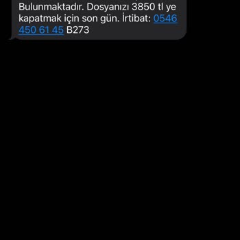 ERESTA (SMS) Mağduriyet Yaşıyoruz Haksızlık