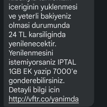 Vodafone Tl Lerimi Çalıyor